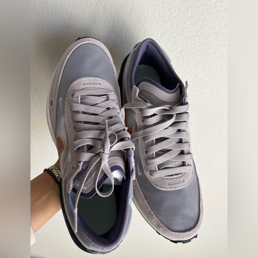 Nike Waffle Women's Mauve Purple Sneakers